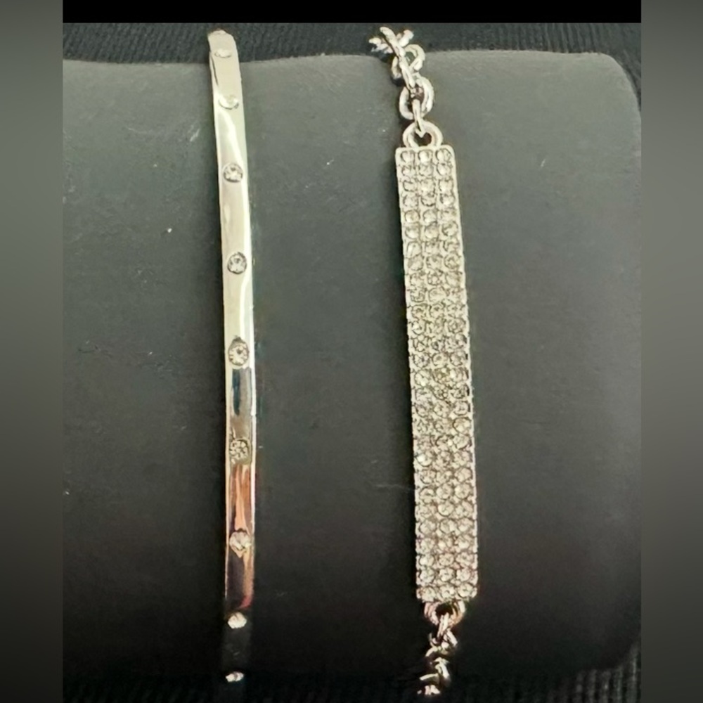 Silver Rhinestone Bracelet - Picture 3 of 6
